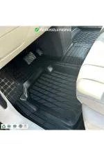 Audi Q7 2018 İLE TAM uyumlu 4D Havuzlu Üniversal Yeni Nesil Paspas Siyah Gold 4D CAR MAT